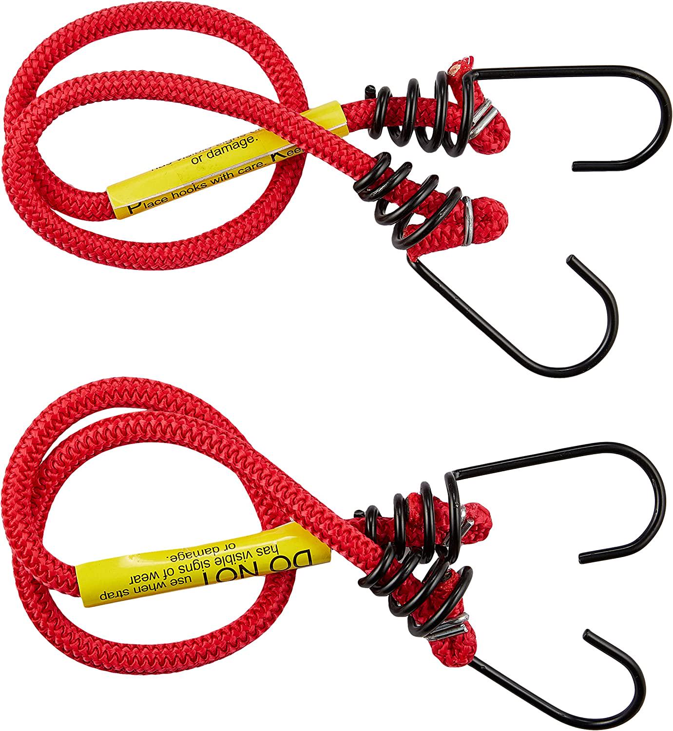 Gripwell, Gripwell PA72526 Metal Hook Bungee Cord 2 Pieces Set, 8 mm x 60 cm Size