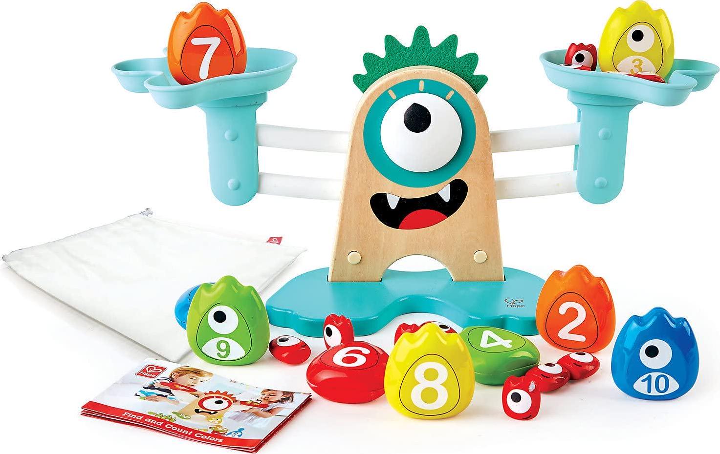 Hape, Hape Monster Math Scale Toy (E0511)