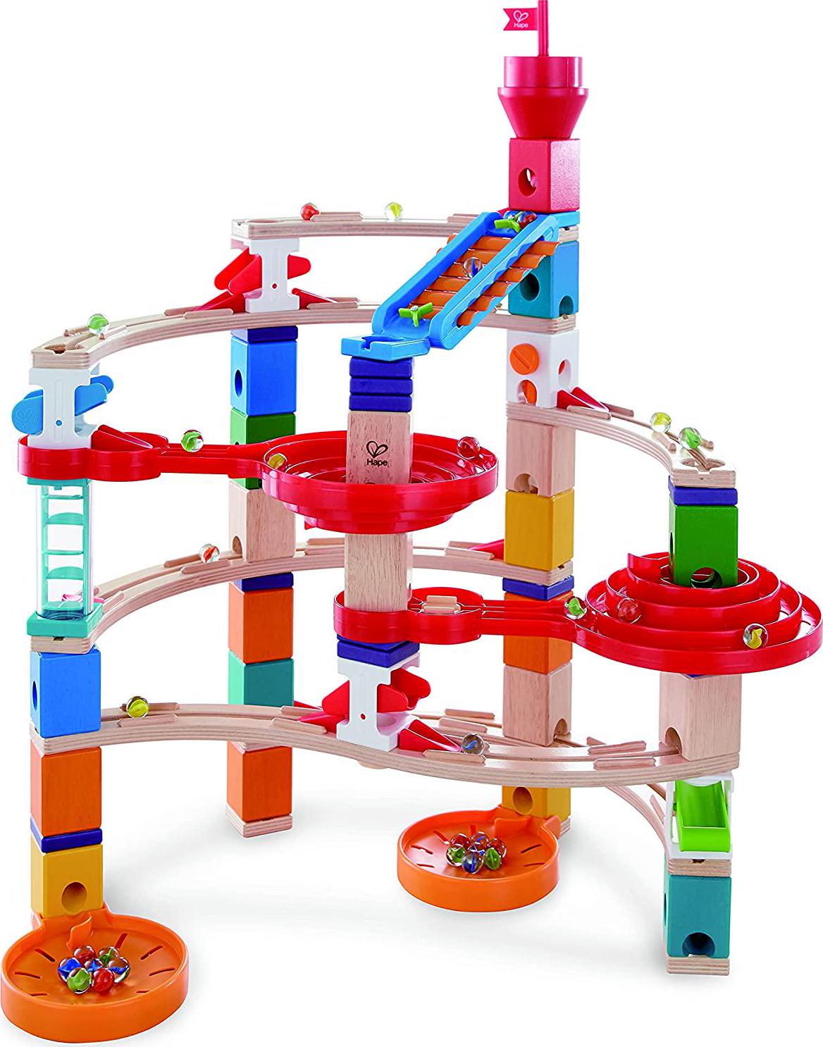 Hape, Hape Quadrilla Super Spiral Playset, Multicolor