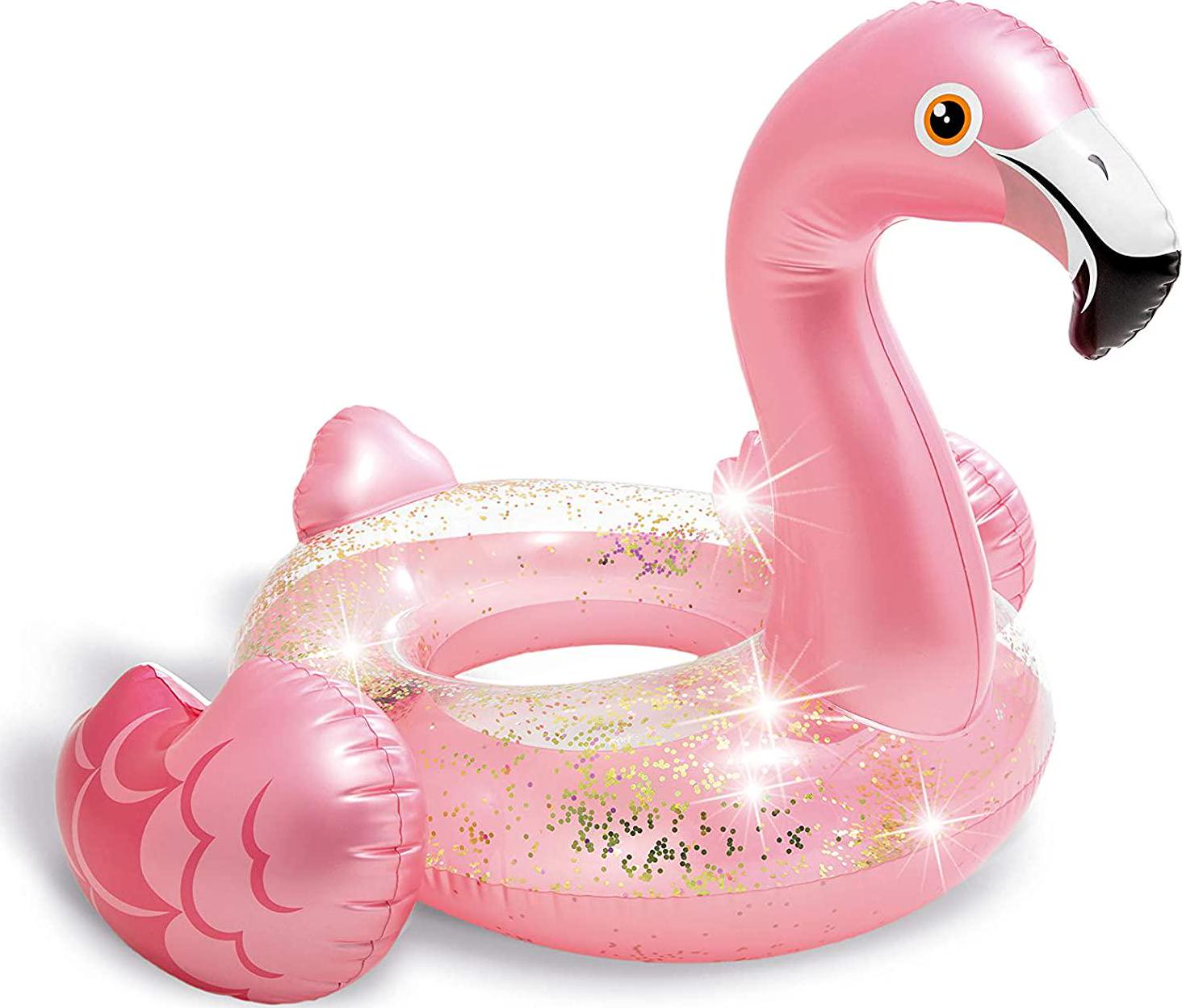 INTEX, Intex Glitter Flamingo Tube Glitter Flamingo Tube, Pink