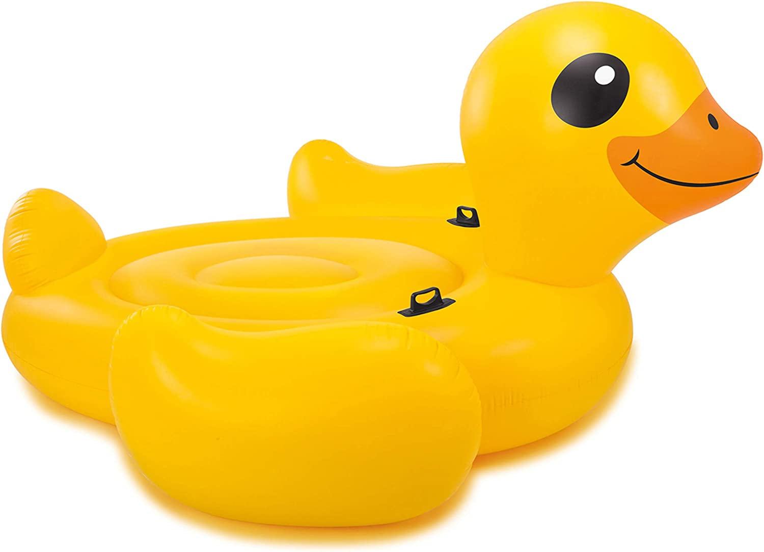 INTEX, Intex Mega Yellow Duck, Inflatable Island, 87" X 87" X 48"